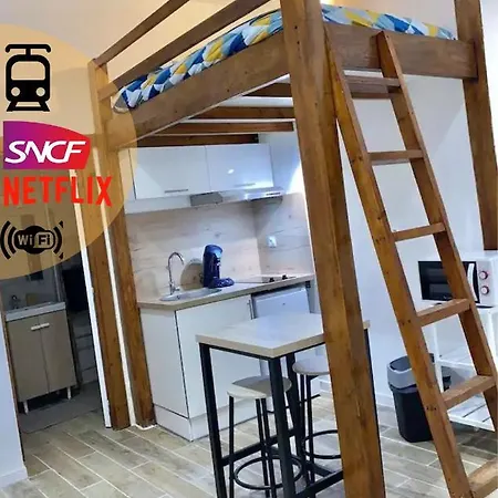 Studio Tout Equipe, Gare Sncf شقة *